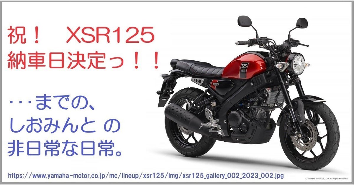 xsr125 新車納車4ヶ月（ヤマハ XSR125】新車シルバー展示中！｜バイク  