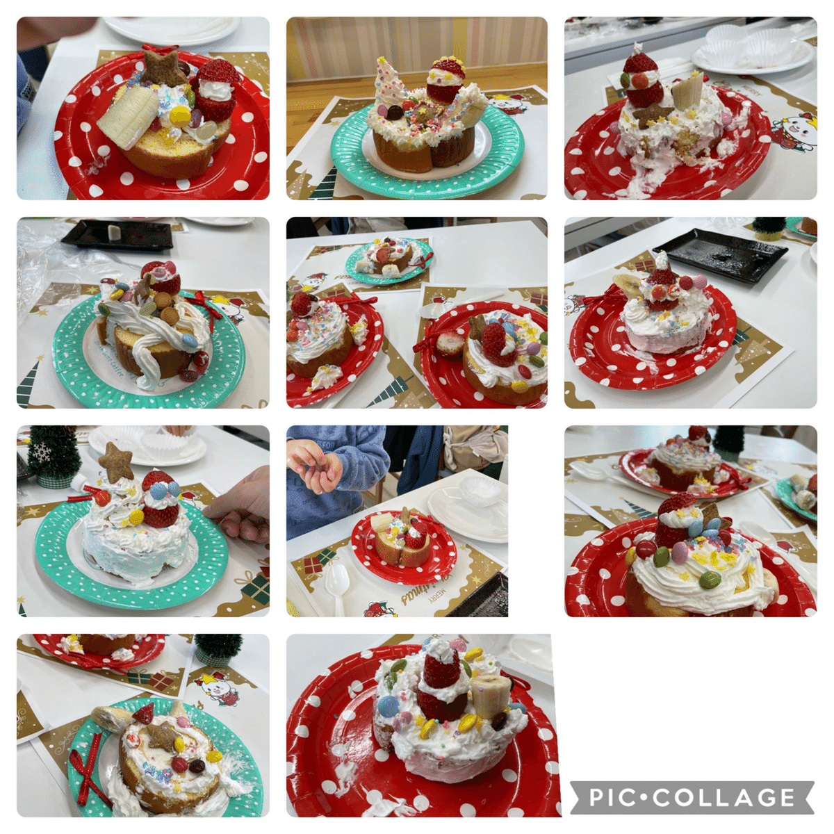 専用❣️希少❣️エンゼルちゃんのクリスマスアレンジ❣️ケーキ、ツリー❣️ ゆめちゃんとクリスマスケーキ🎂｜カフェ&ランチ「みんなのゆめ