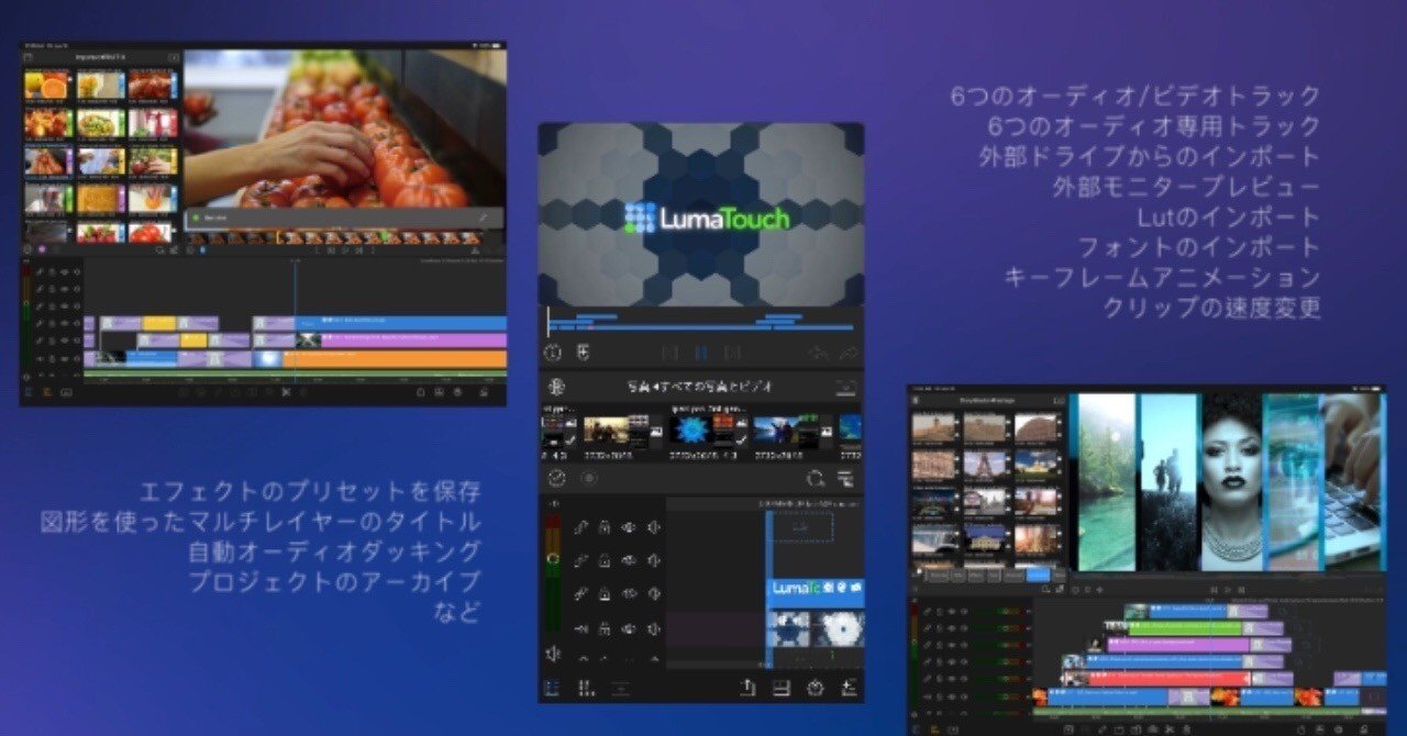 Iphoneやipadだけで編集できるlumafusion 2 0の魅力と注目のyoutube動画マーケティング Motionworks Note