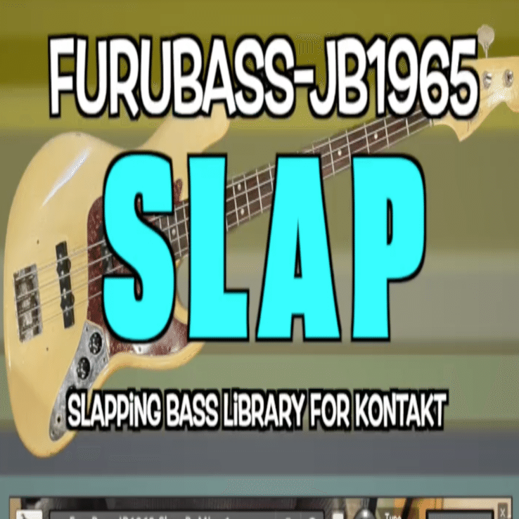 スラップベース]第三弾ベース音源リリースしました『FuruBass-JB1965