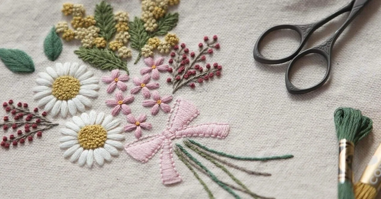 Year-End and New Year Information｜はなこまち/刺繍作家
