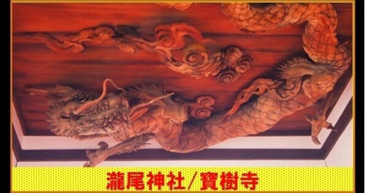 本当に信頼出来る商品 貴船神社移し!ﾘｱﾙ龍「瀧尾神社/宝樹寺(寶樹寺)」牛若丸大ﾋﾟﾝﾁ 