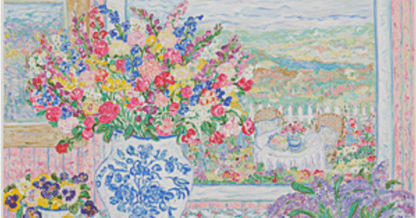 レスリー・セイヤー　シルクスクリーン レスリー・セイヤー Leslie Sayour シルクスクリーン 版画 絵画 ｜骨董