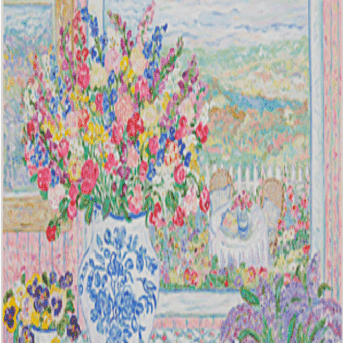 レスリー・セイヤー】 版画 / シルクスクリーン 「レスリーズビュー