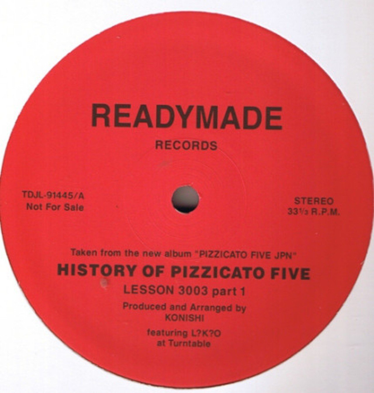 Pizzicato Five / Lesson 3003 Part 1｜マジックナンバー