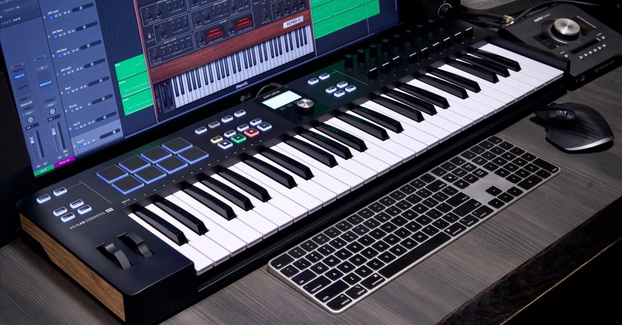 機材レビュー：Arturia KeyLab Essential mk3｜湊 Minato