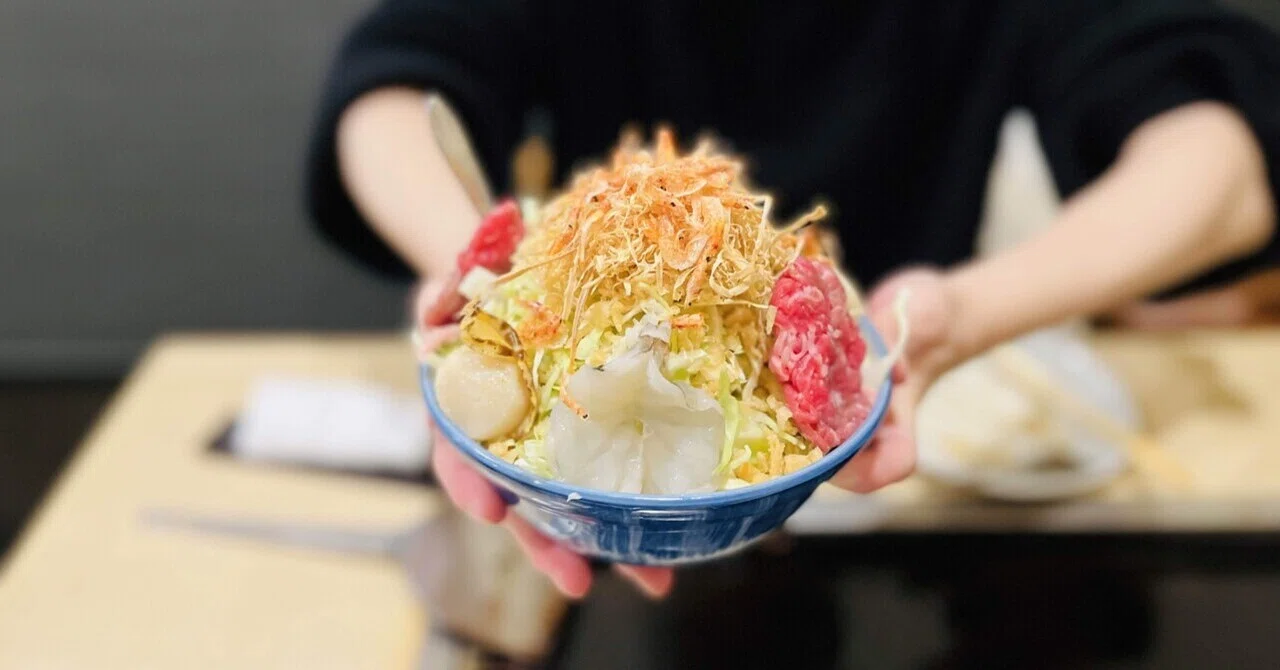 月島で、もんじゃ焼き｜ひろぽん