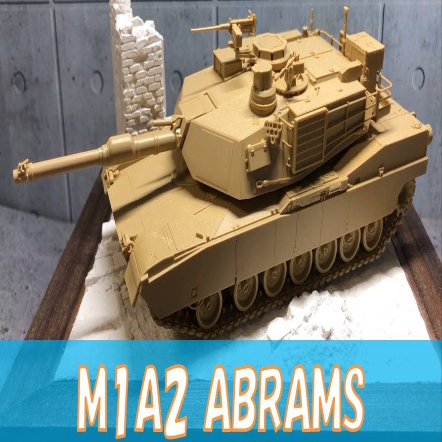 タミヤ 】エイブラムス M1A2 ABRAMS アメリカ 1/48【戦車 プラモデル