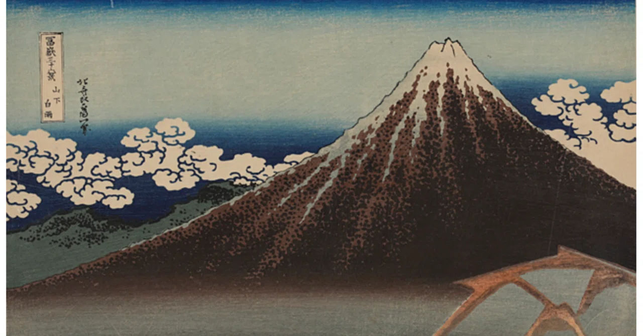 葛飾北斎】 版画 / 木版「富嶽三十六景 山下白雨」 査定 買取 致します 葛飾北斎】 版画 / 木版「富嶽三十六景 山下白雨」 査定 買取 致します