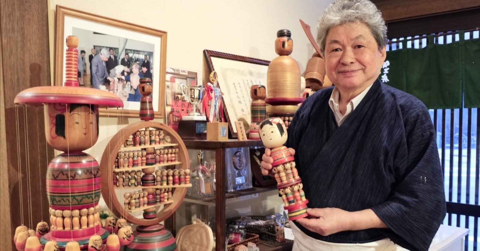 土湯こけし工人・陳野原幸紀さんインタビュー【記事を書きました