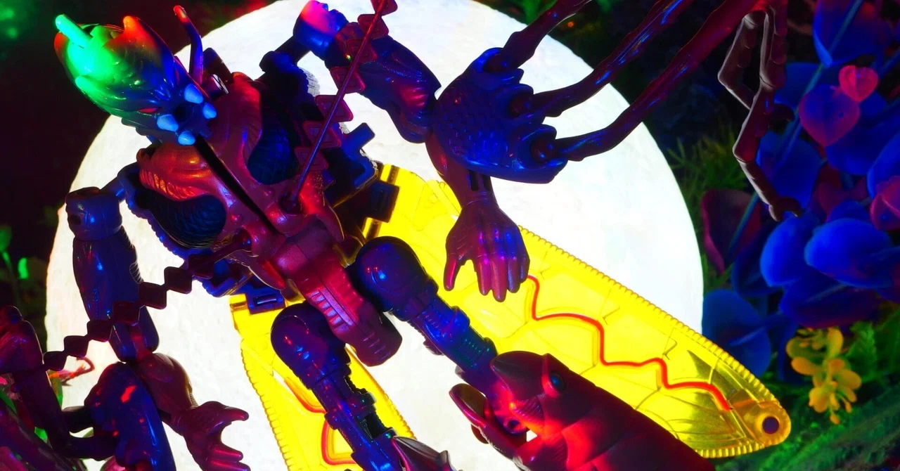 変形ロボ][アメトイ]ジオラマ玩具レビュー354 トランスキート