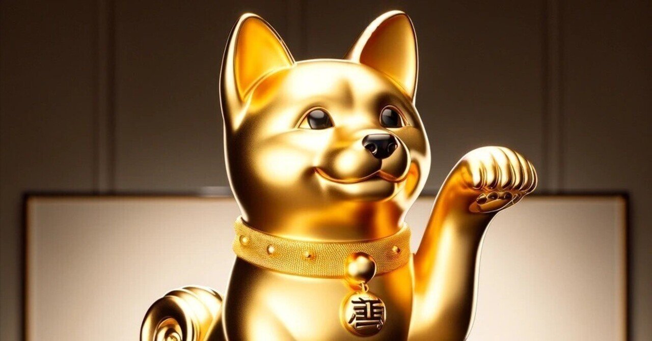 招き猫だけじゃない【招き】の世界。➡純金で作ってみる。｜株式会社
