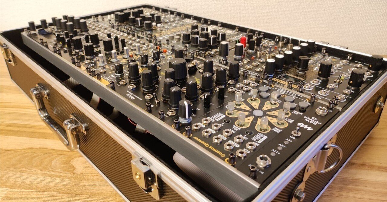 ユーロラック モジュラーシンセ 自作ケース104HP 3段+電源 - DTM/DAW ユーロラック モジュラーシンセ 自作ケース104HP 3段+電源 - DTM/DAW