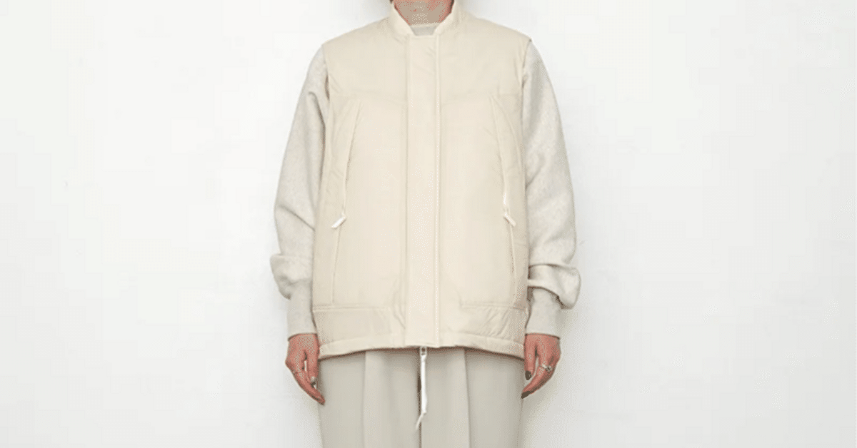 ハイスペックベスト【PHEENY】Nylon rip padding vest｜THIRTY