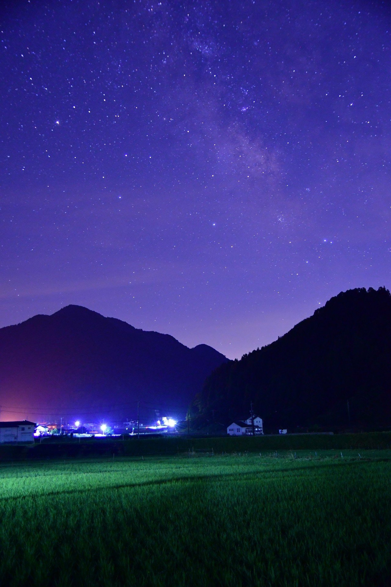 広島県安芸高田市の星空｜Nakamizo Kunihisa