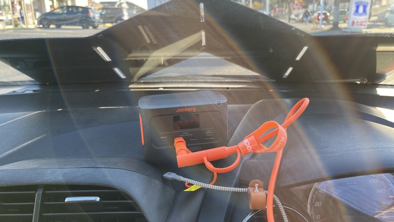 JackeryExplorer100PlusとSolarSaga40mini Jackery Japan Jackery Explorer 100 Plus+SolarSaga 40 Mini