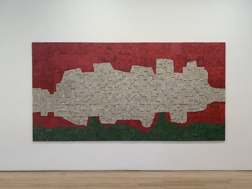 遠山清 「パリセーヌの冬」￼1959年日展審査員額46×56絵26×34CM5F