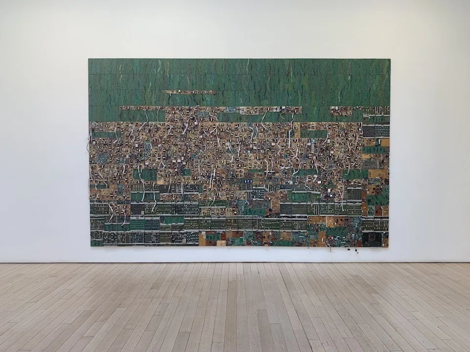 遠山清 「パリセーヌの冬」￼1959年日展審査員額46×56絵26×34CM5F 展覧会］ Elias Sime 