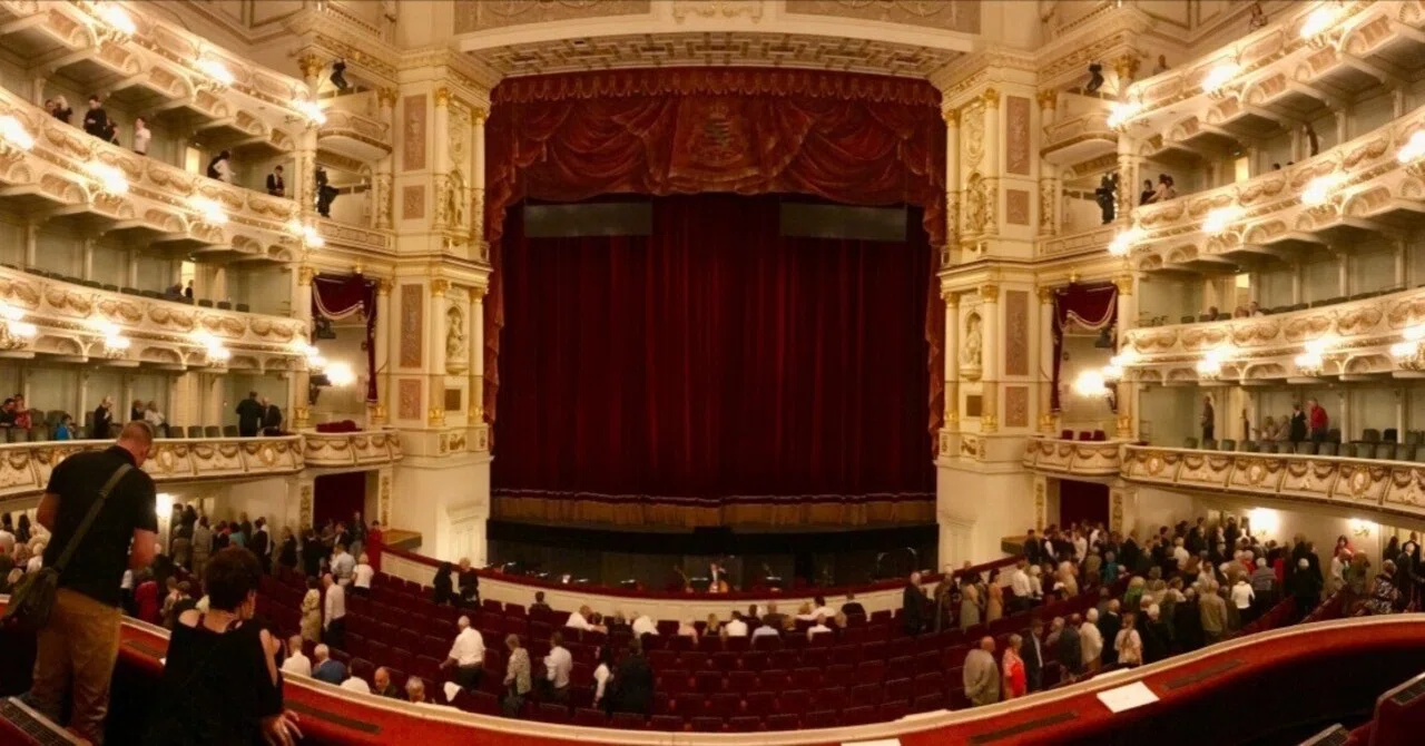 古ドレスデン　オペラプレート ワルキューレ第３幕 Dresden3/ドレスデン3】Semperoper｜はなねこ3