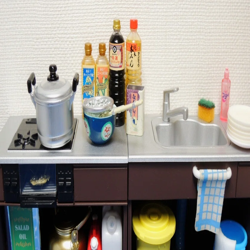 本当 使える ミニチュア キッチン 話題のミニチュアキッチンをカスタム