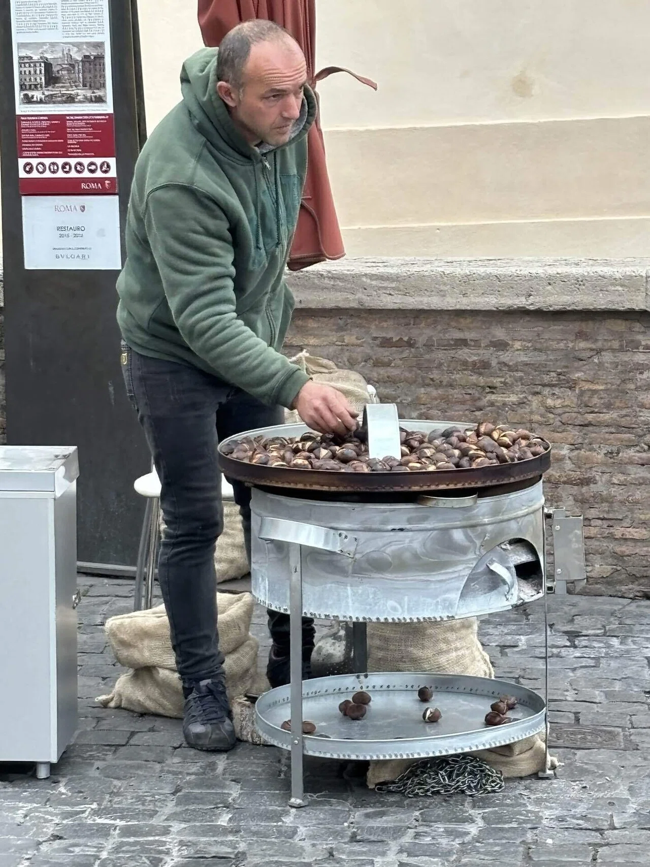 イタリア🇮🇹旅行】3日目④トレビの泉、コインを後ろ向きで投げますか