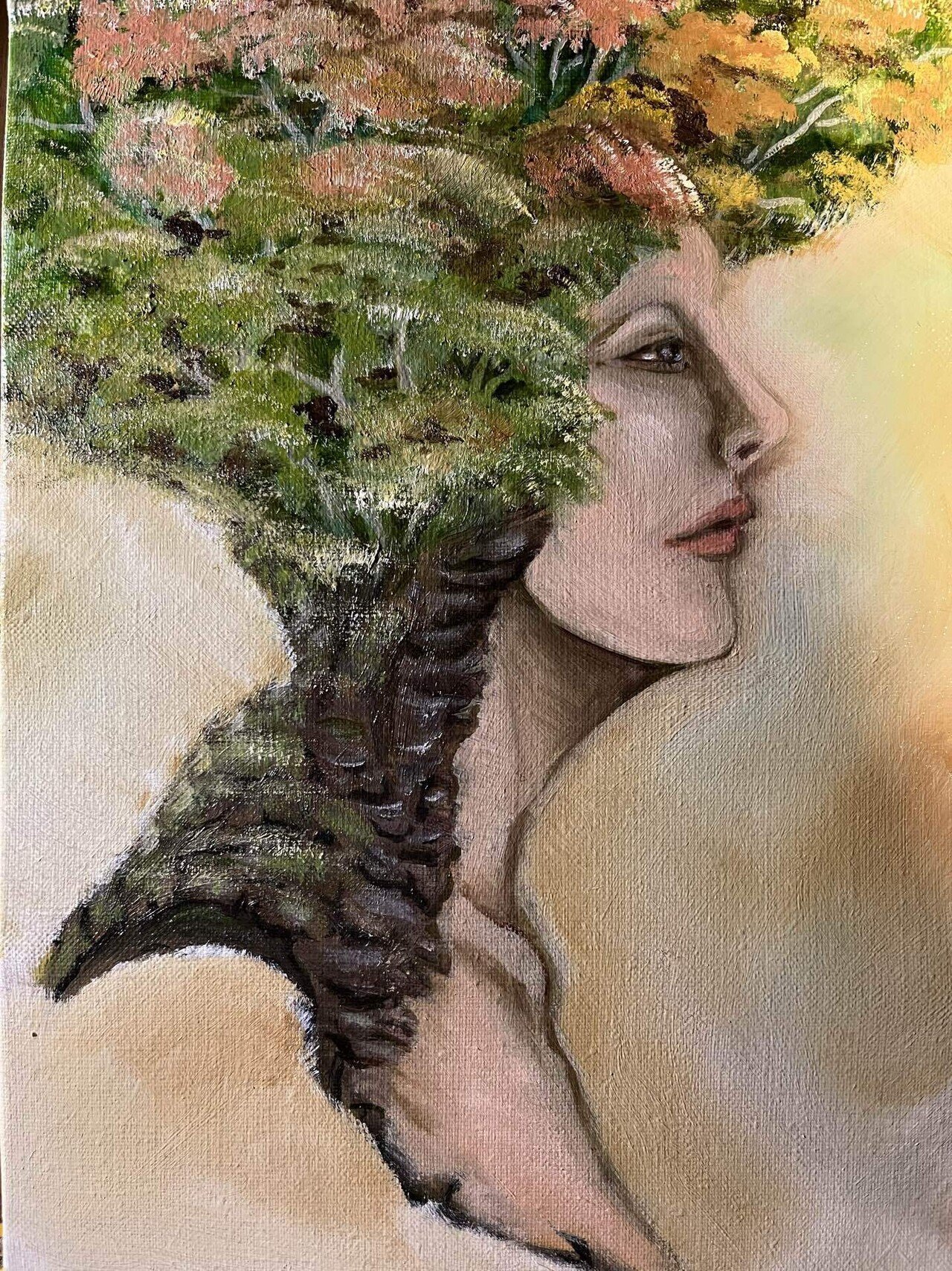 渡邉　富美子　Fumiko Watanabe アート作品　タグボート　オリジナル bd41111fe7c17a6a475229cc440bab