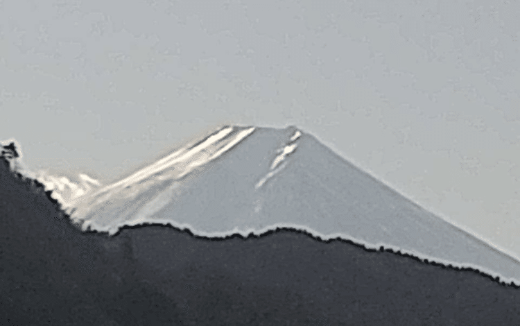 12月29日。富士山