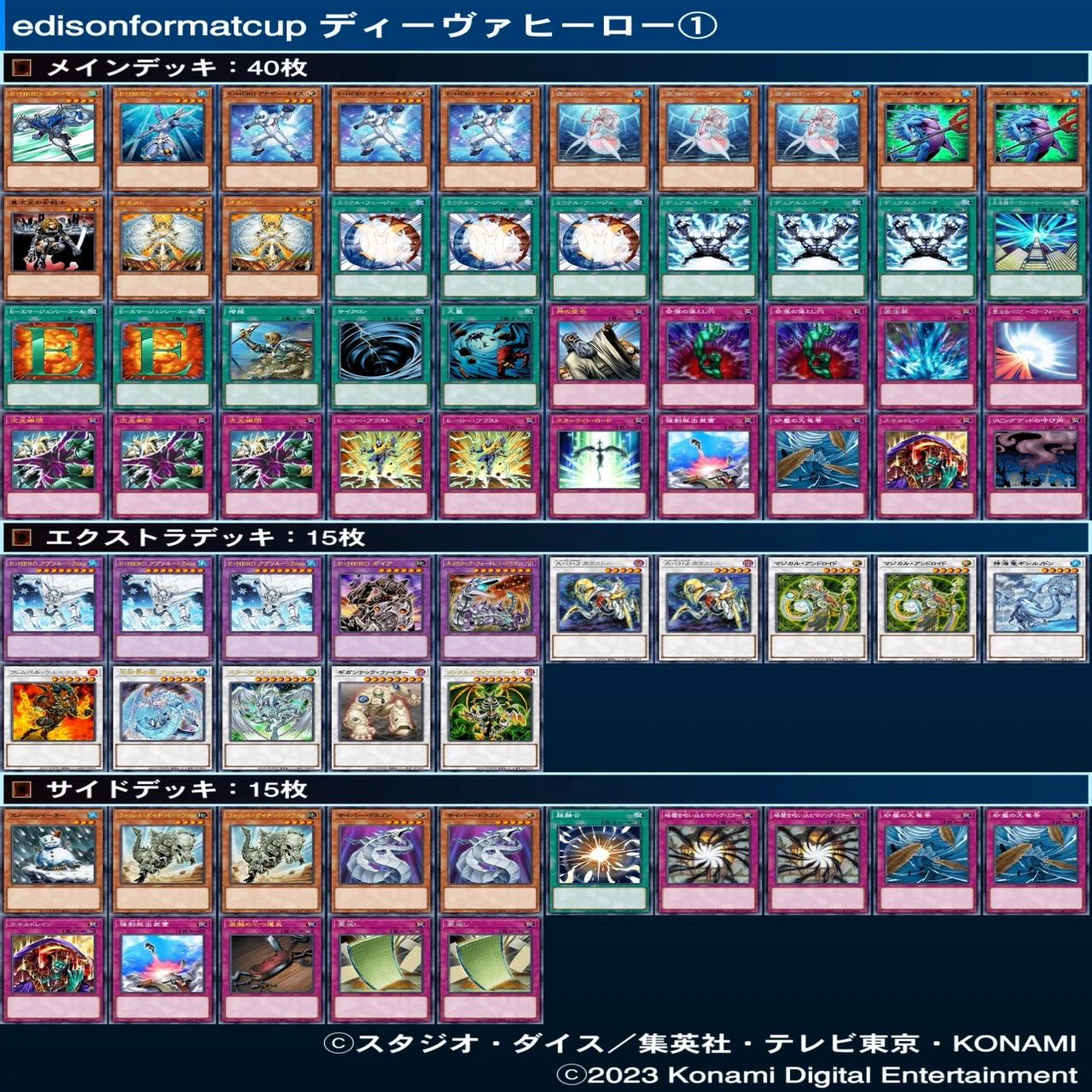 マスターデュエルのゲートボール大会-Edison Format Cup（エジソン