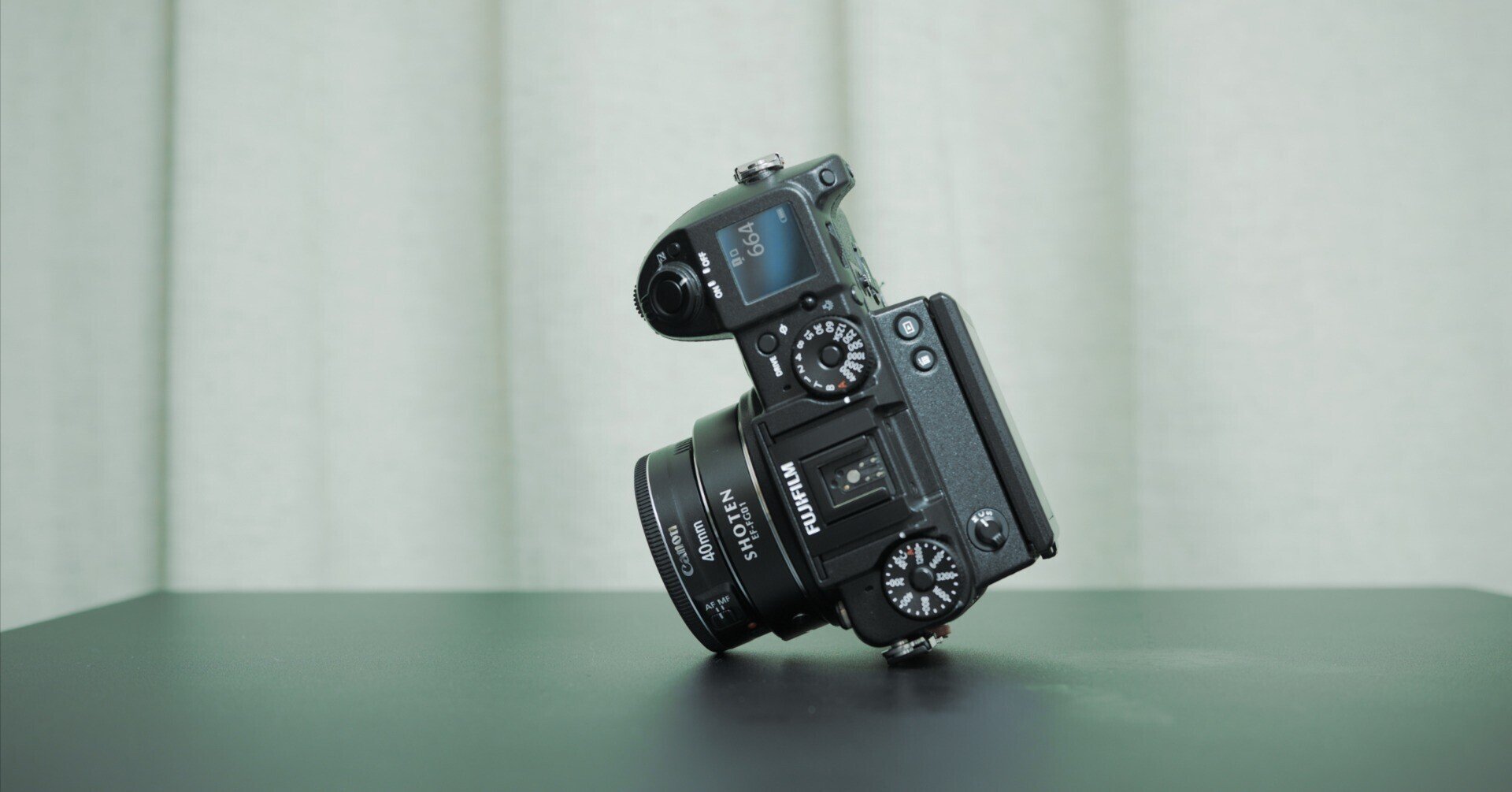 レビュー】中判パンケーキ Canon EF 40mm F2.8 STMをGFXで使う｜プラナリア