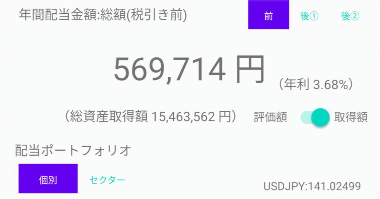 R5.12末 配当金、保有株｜shu@高配当株投資