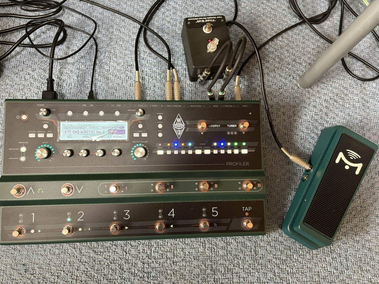Kemper profiler stage&エクスプレッションペダル ケンパー Kemper profiler stage&エクスプレッションペダル ケンパー