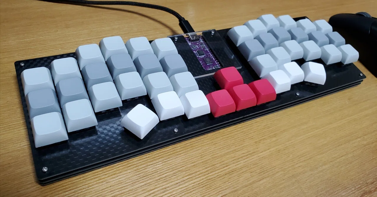YAK40 アリス型 40% 自作キーボード YAK40 アリス型 40% 自作キーボード