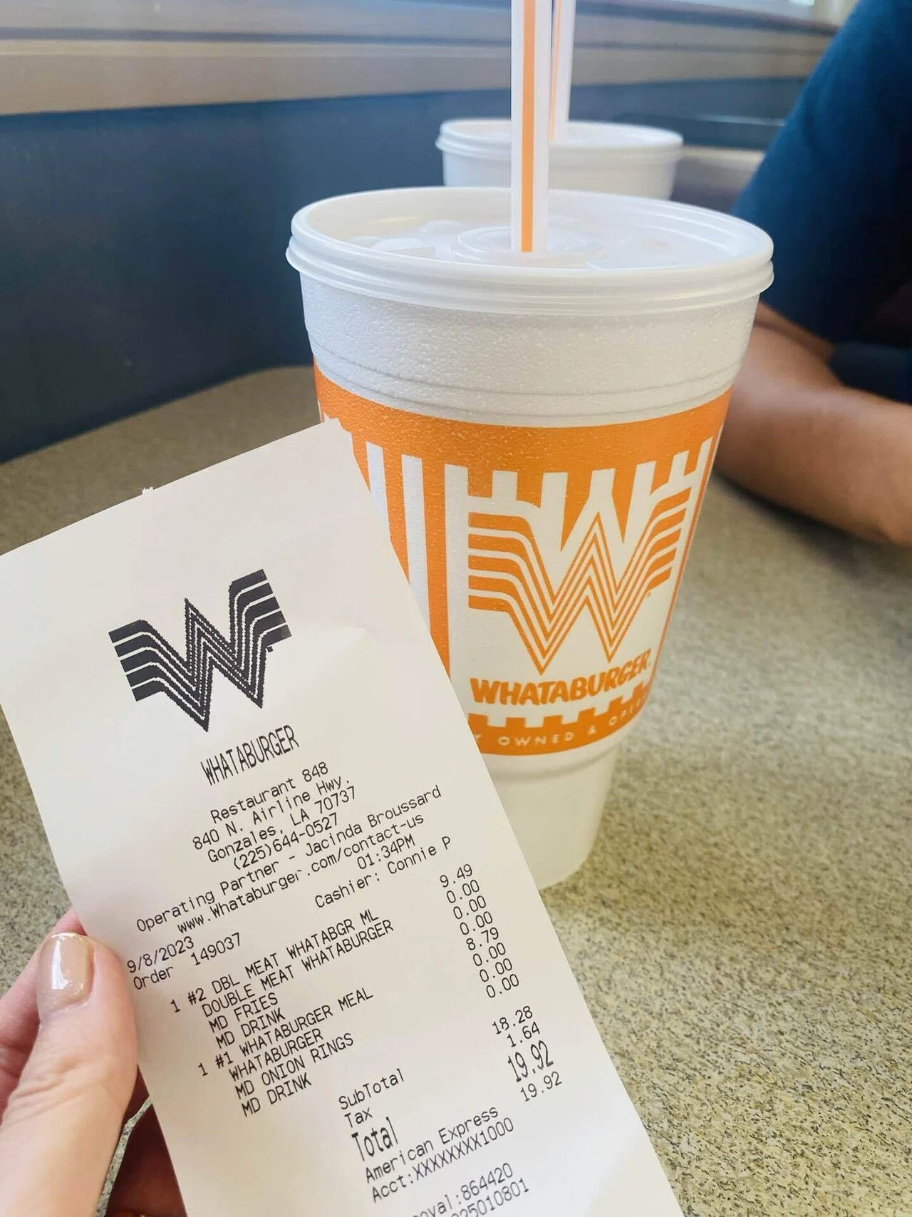 2023年9月アメリカ横断の旅DAY2-2- WHATA burgerを食べたよ！｜これが 