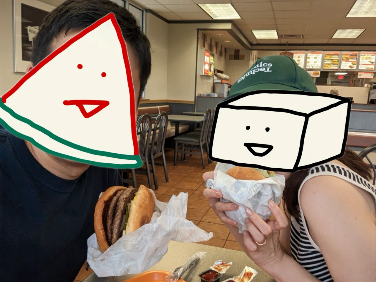 2023年9月アメリカ横断の旅DAY2-2- WHATA burgerを食べたよ！｜これが 