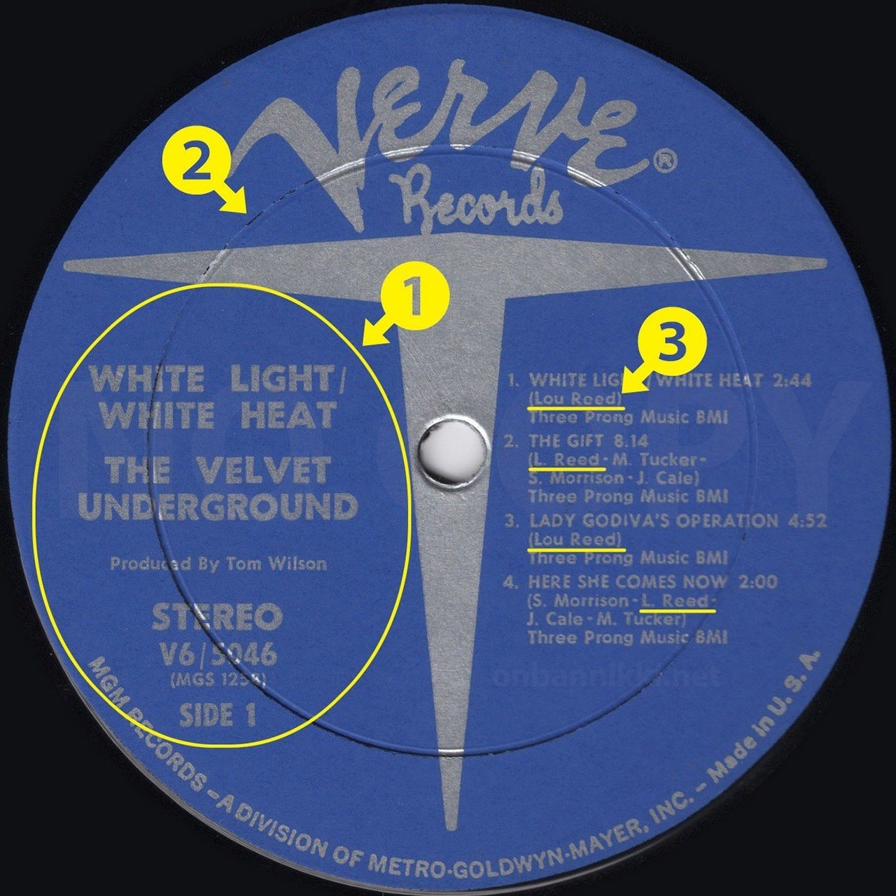 White Light / White Heat ラベルの違い - Verve USオリジナル盤周辺