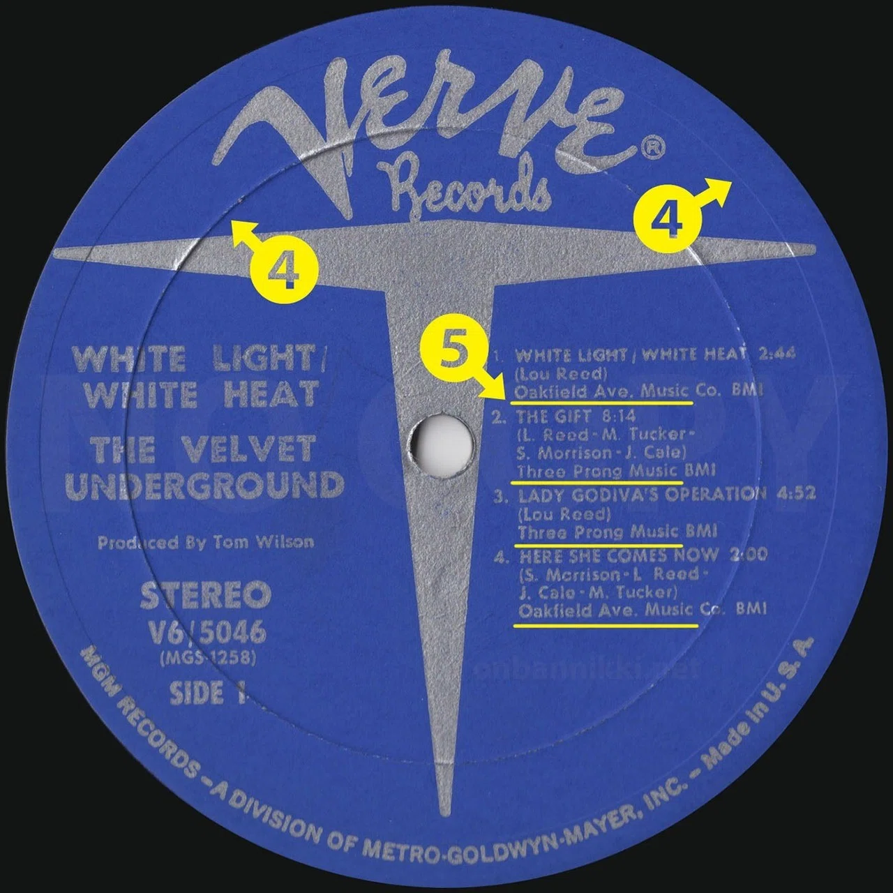 White Light / White Heat ラベルの違い - Verve USオリジナル盤周辺 