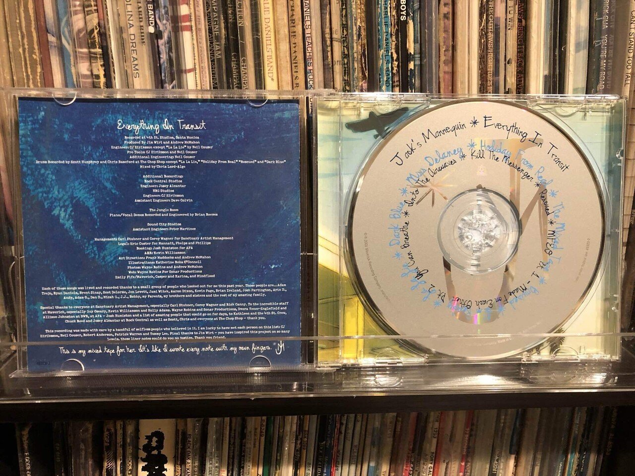 Jack's Mannequin、Andrew McMahon新品未開封レコード Amazon.co.jp: Everything in.. -Hq- [Analog]: ミュージック