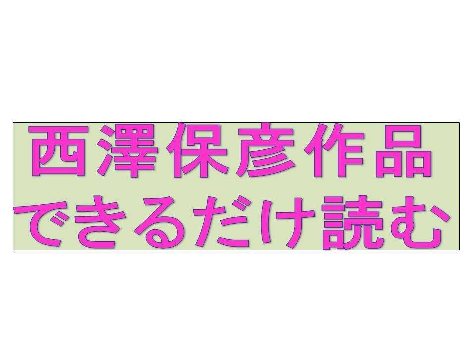 西澤作品できるだけ読んでみる 19 07 サトウ レン Note