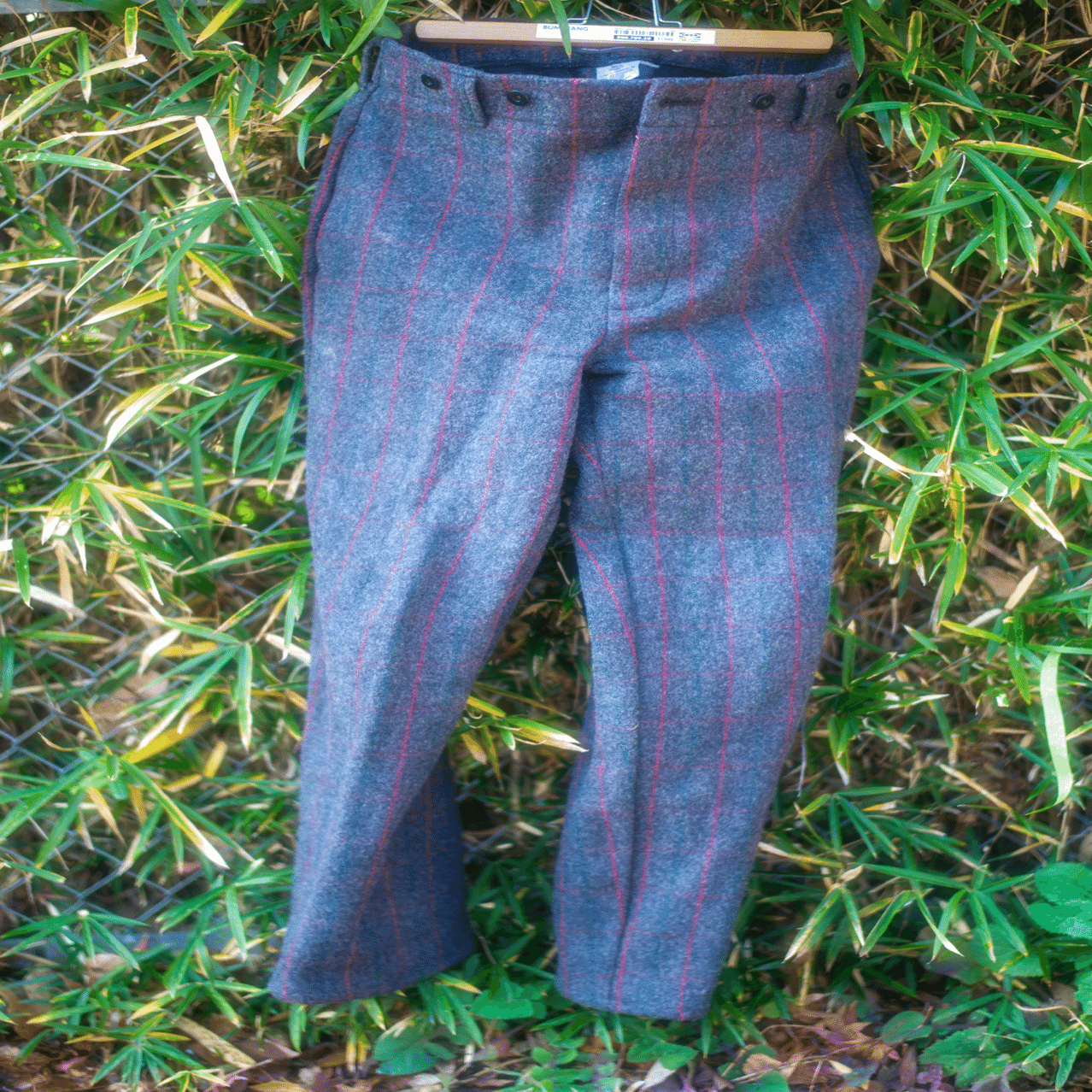 80s Woolrich MALONE ウールパンツ メルトン スラックス 中古・古着通販】WOOLRICH (ウールリッチ) 70s～80s ヘリンボーン