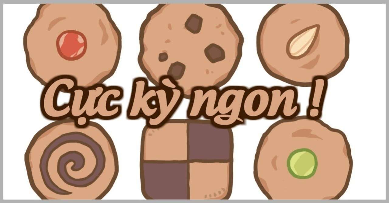 クッキーは美味しい ベトナム語大好き Note