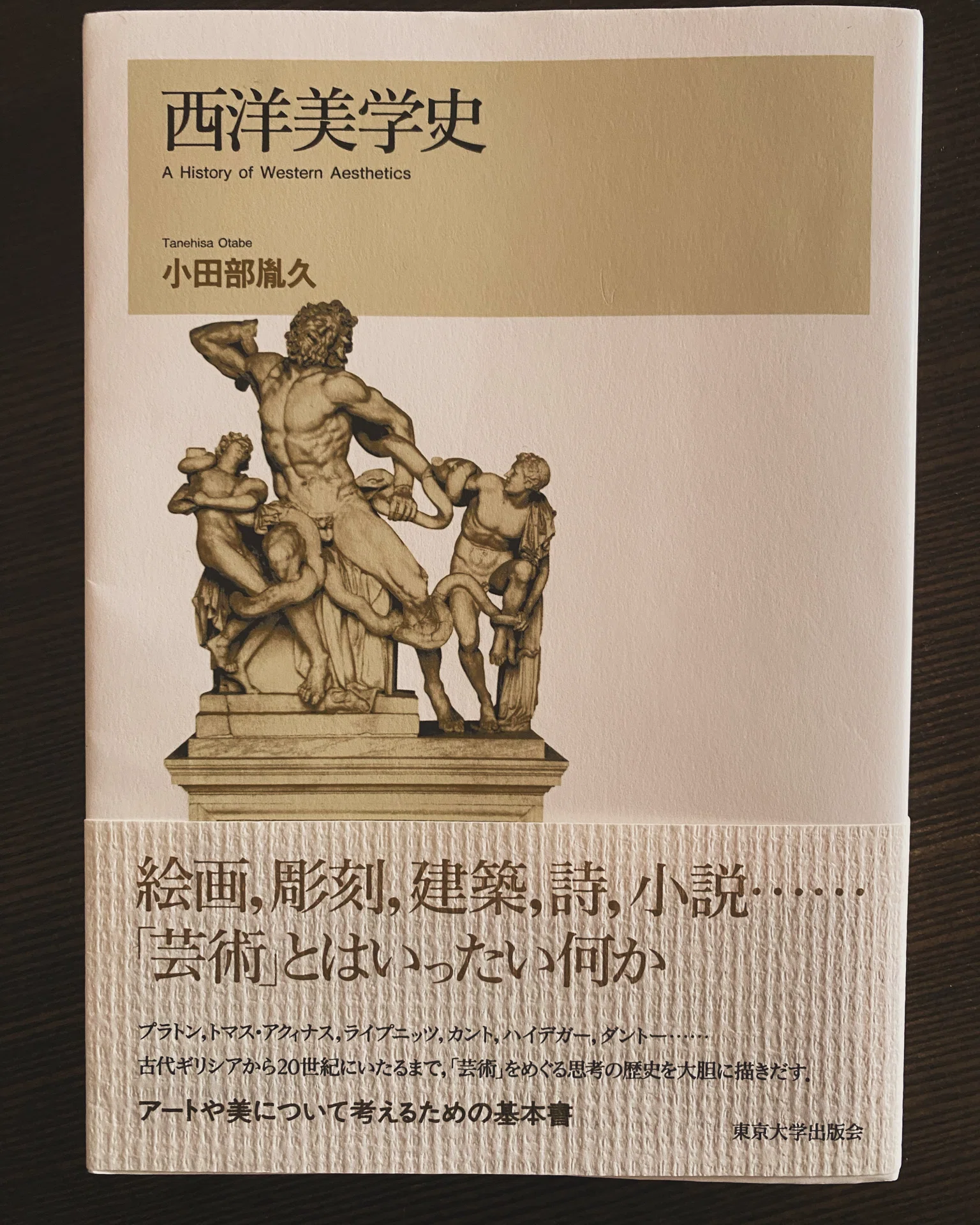 小田部胤久『西洋美学史』2023年最後に読了。 美学のことをほとんど