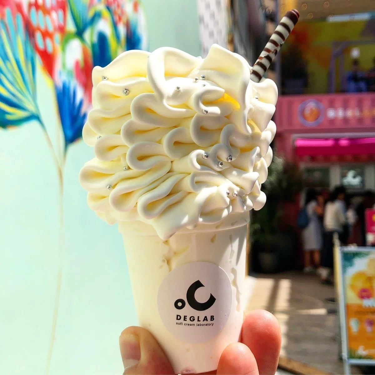 ✨レア✨日世 ソフトクリーム コーンスタンド 掻きむしり