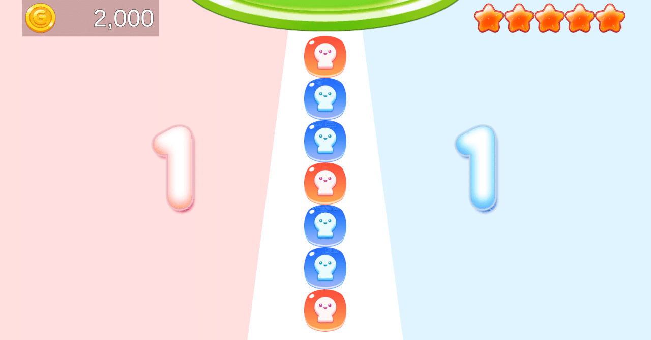 ←左＜宇宙人＞右→ / Unity1week「おくる」｜白玉ユキト