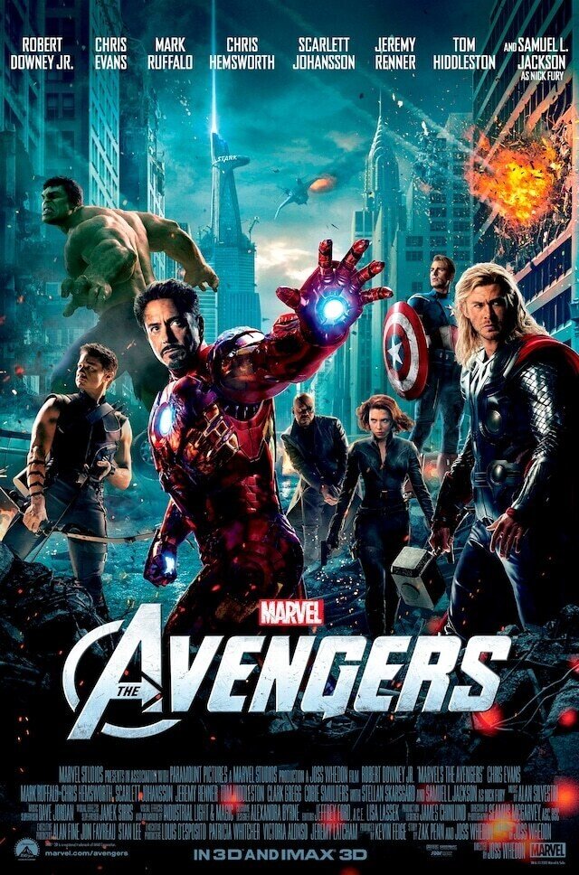 映画『アベンジャーズ』観た！どのキャラが好きかと聞かれれば今