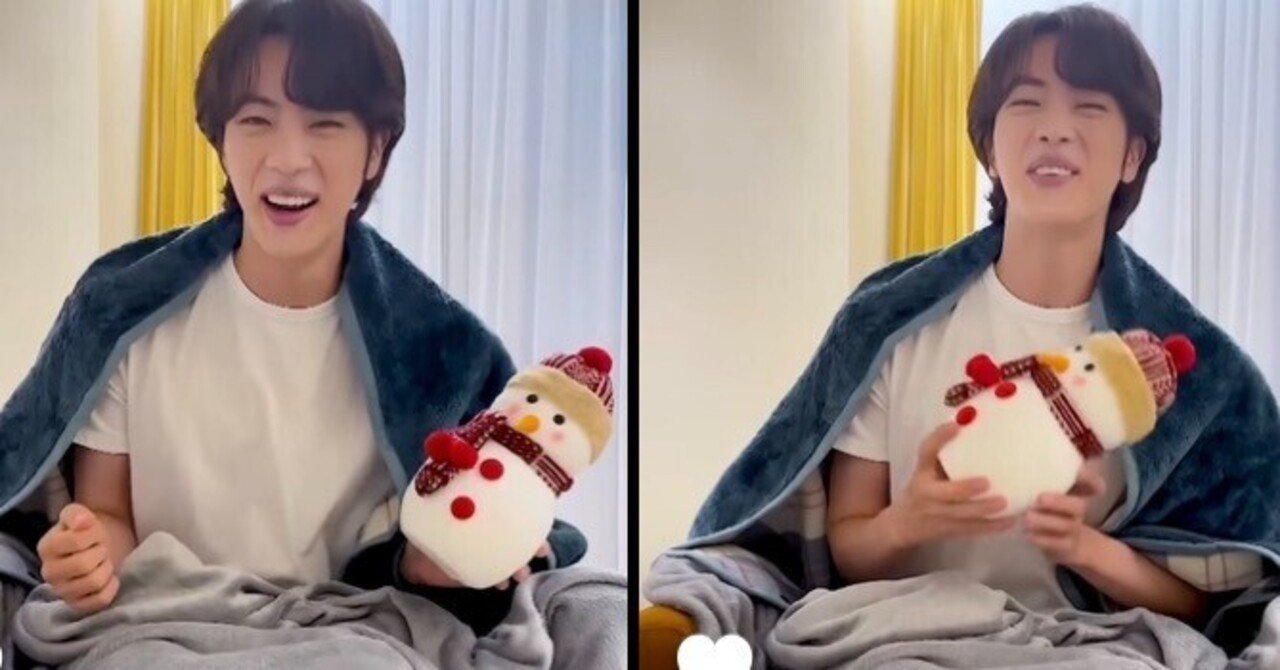 BTS JIN 2024年1月のキムソクジンさん｜mi