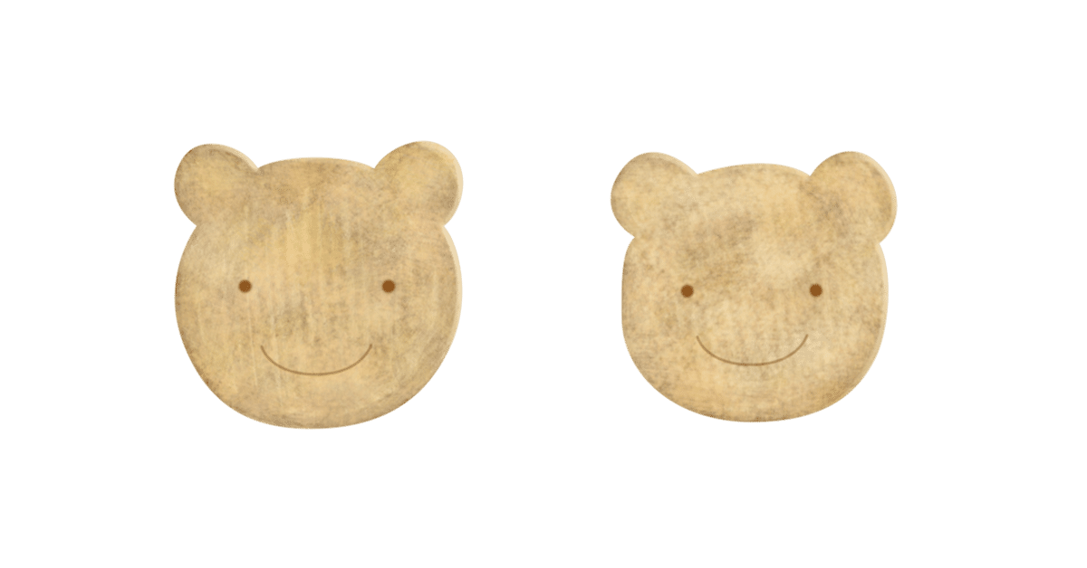 2つのチョコケーキ：くまちゃんとくまさん｜三谷乃亜