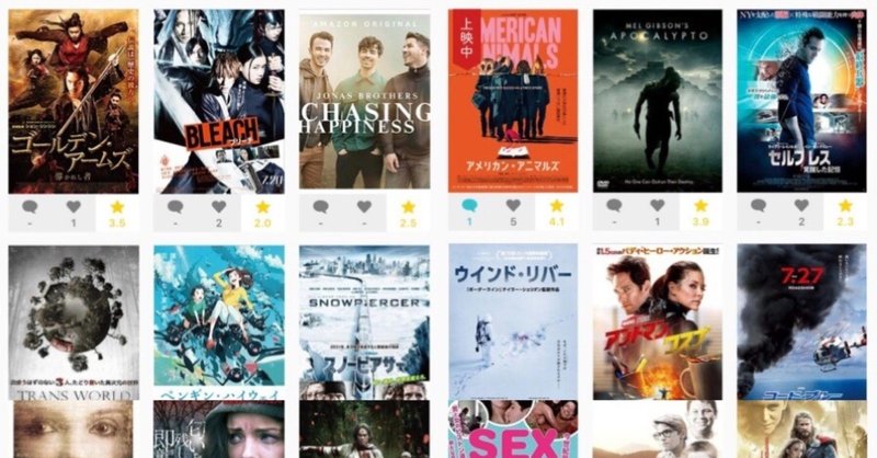 2019年04月 06月に見た映画 64本 年間113本 お望月さん note