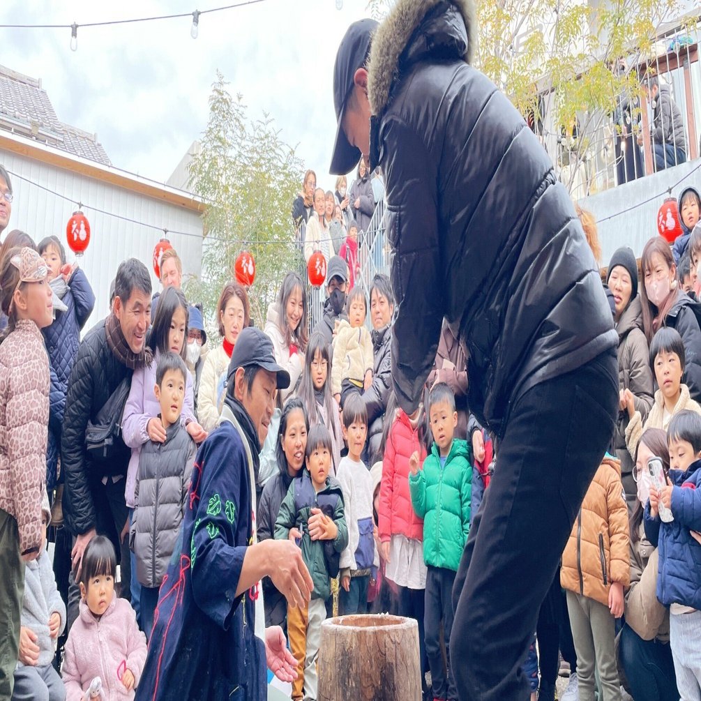 レポート】毎年恒例！BONUS TRACK おもちつき｜BONUS TRACK NEWS