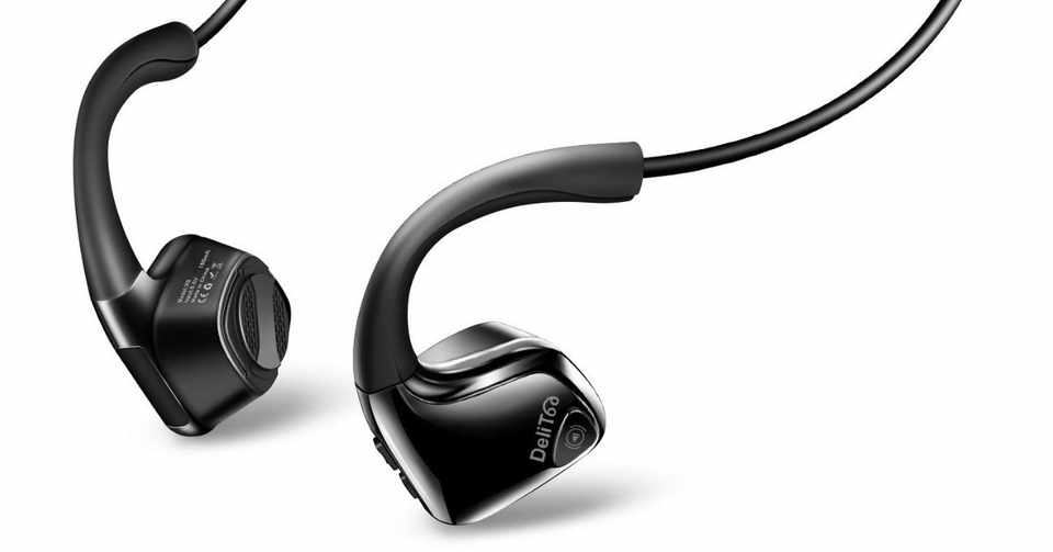 ノイズキャンセル機能付きbluetooth骨伝導 イヤホン Bm Note