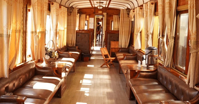 ベトナムダラットの観光列車